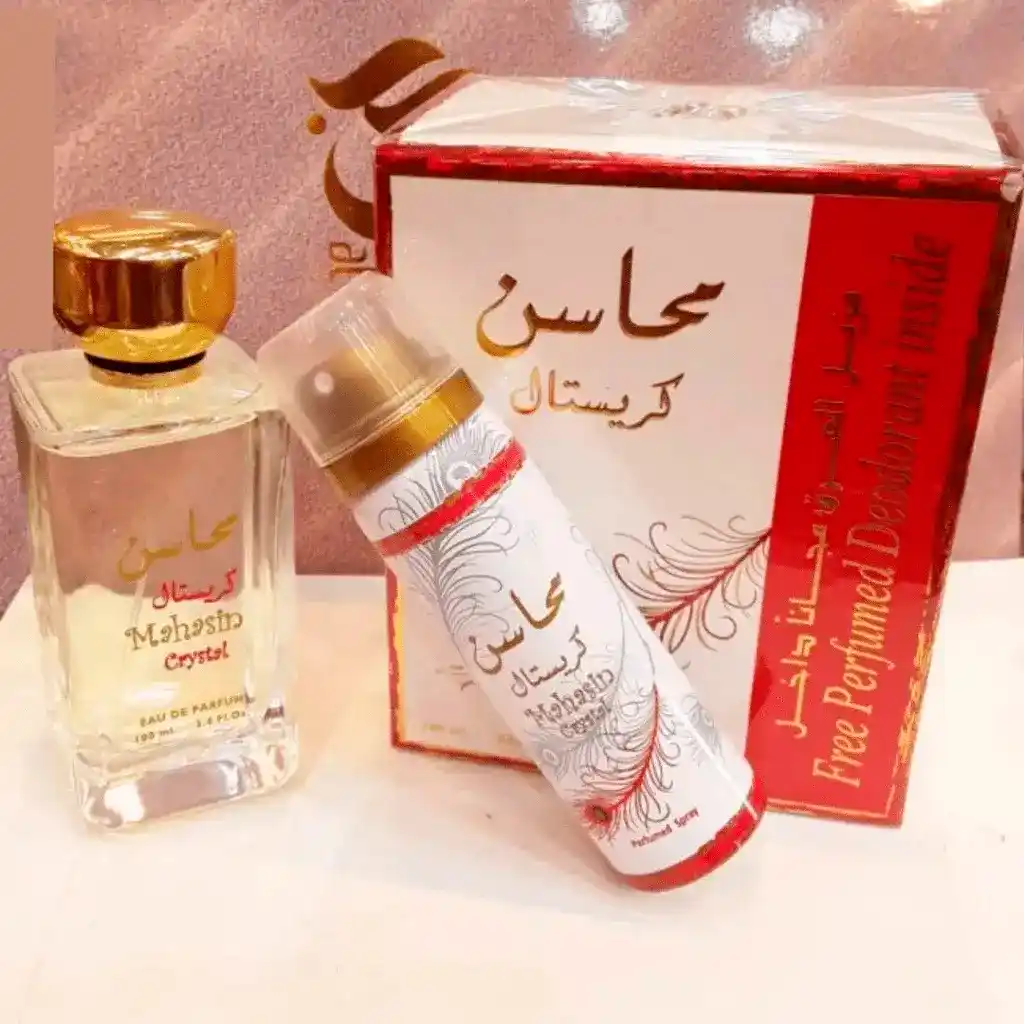 Lattafa Mahasin Crystal Eau de Parfum (100ml) - Imagen 4