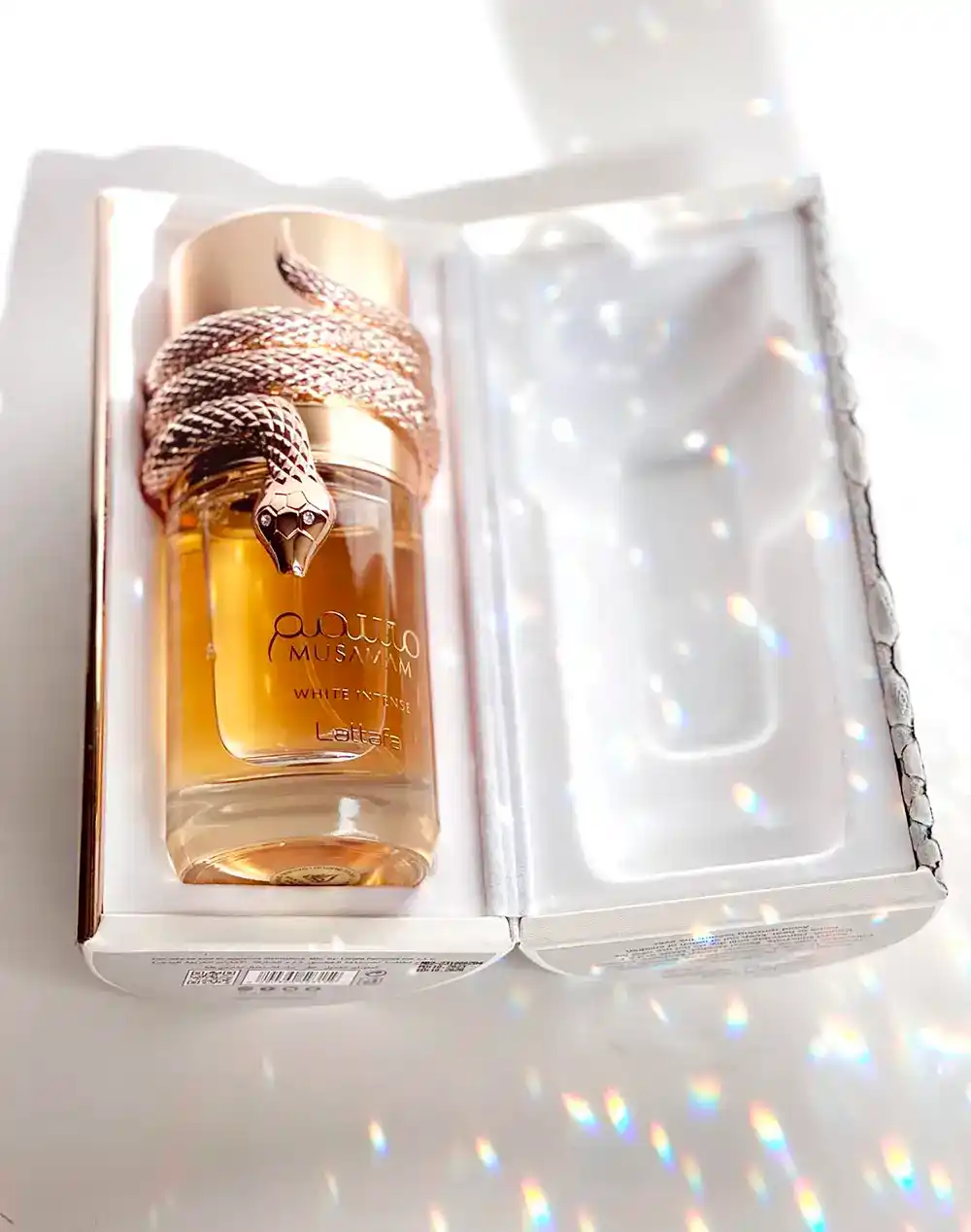 Lattafa Musamam White Intense Eau de Parfum 100 ml Perfume para hombres y mujeres - Imagen 4