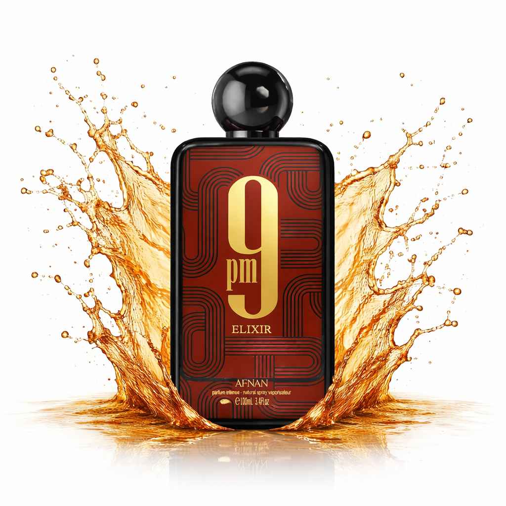Perfume unisex Afnan 9PM Elixir en presentación original