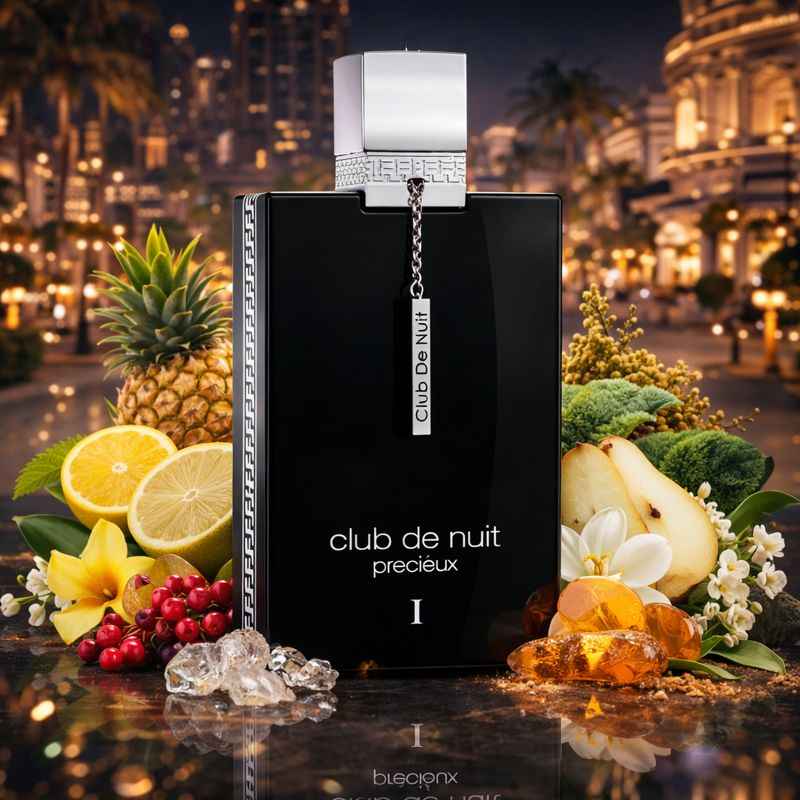 Caja y frasco originales del perfume Club de Nuit Precieux I