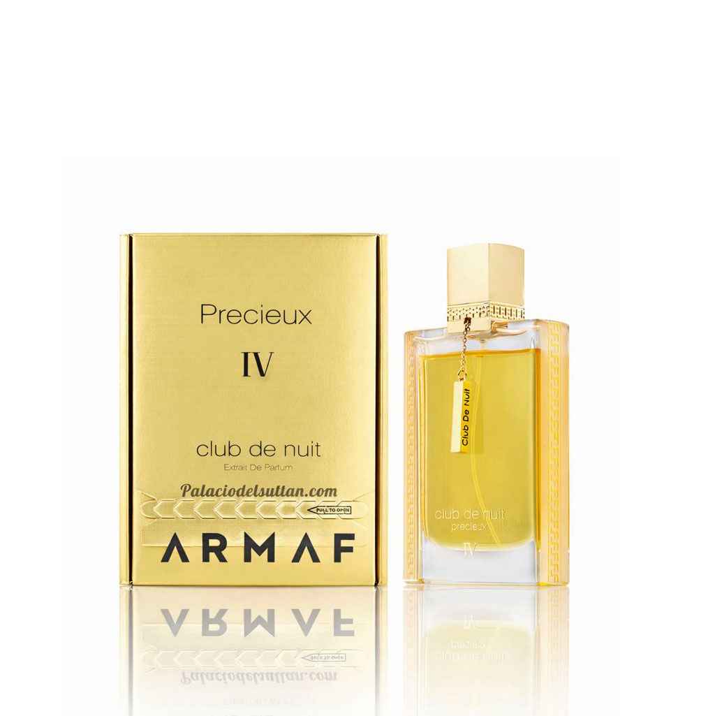 Caja y frasco originales del perfume Club de Nuit Precieux IV