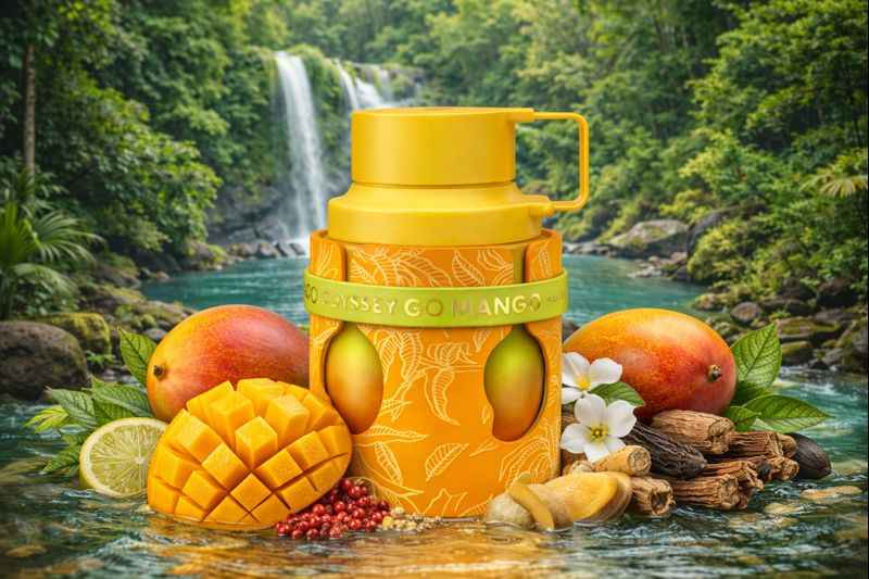 Perfume Armaf Go Mango para uso diario