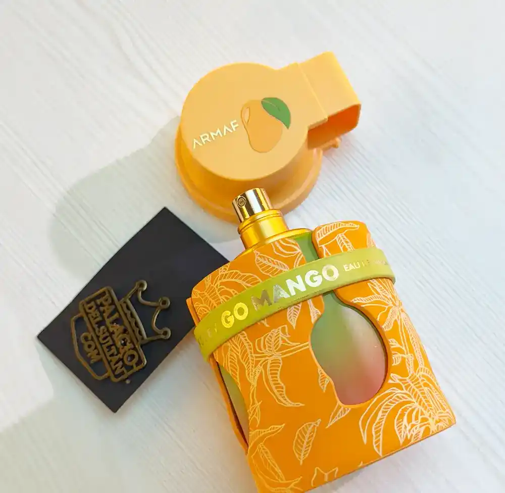 Notas frutales del perfume Armaf Go Mango
