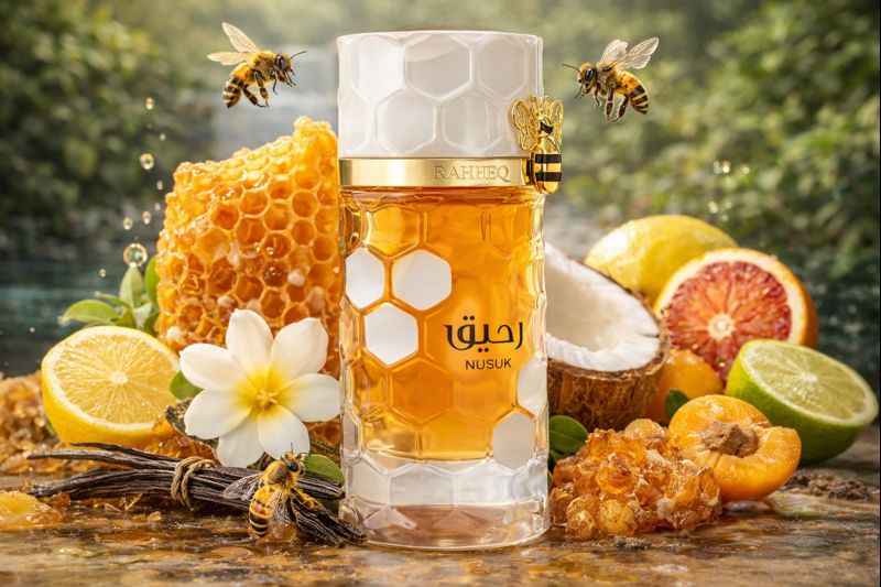 Perfume Nusuk Raheeq unisex dulce para otoño e invierno