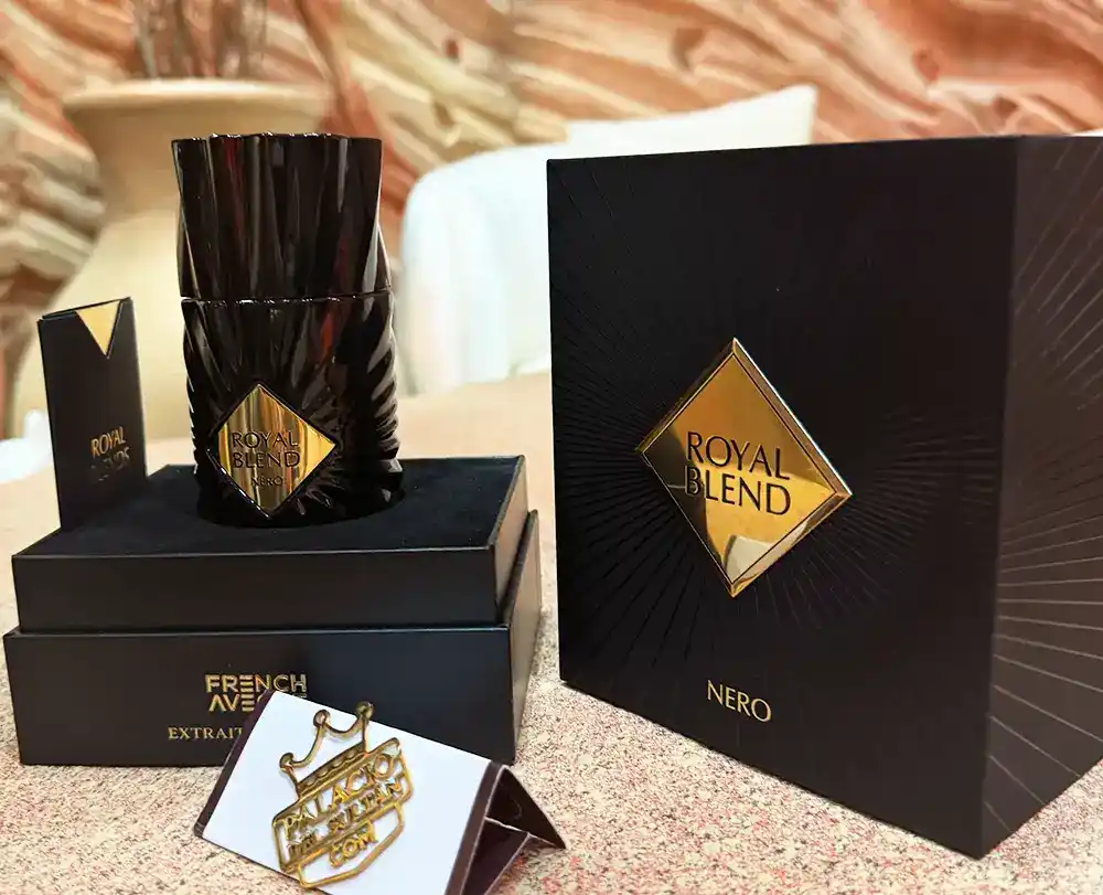 Perfume unisex Royal Blend Nero en presentación original