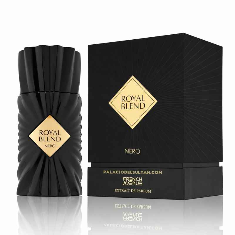 Frasco del perfume Royal Blend Nero de French Avenue