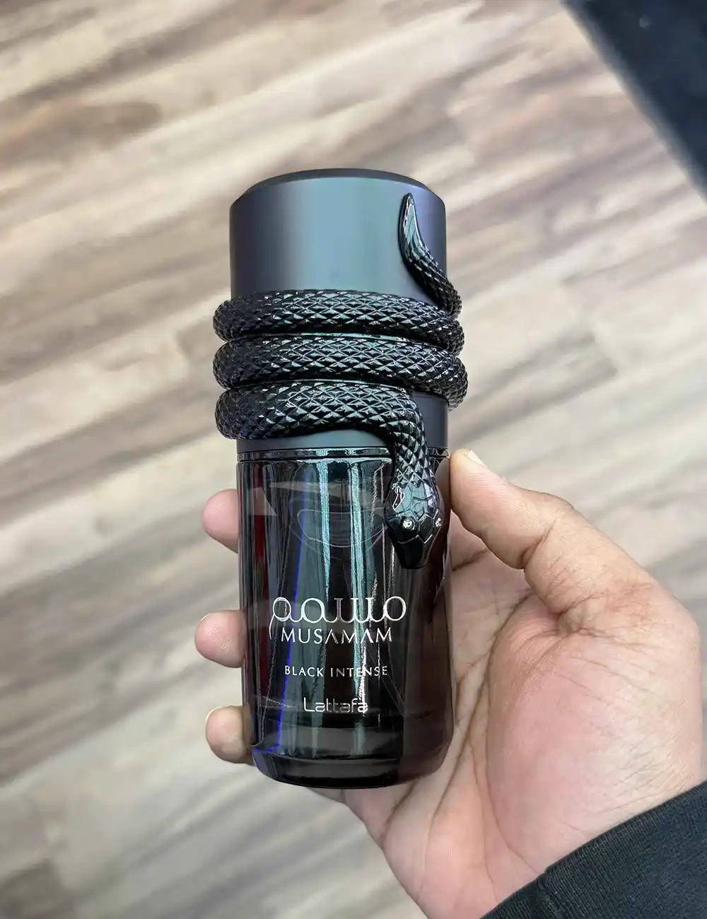 lattafa musamam black intense