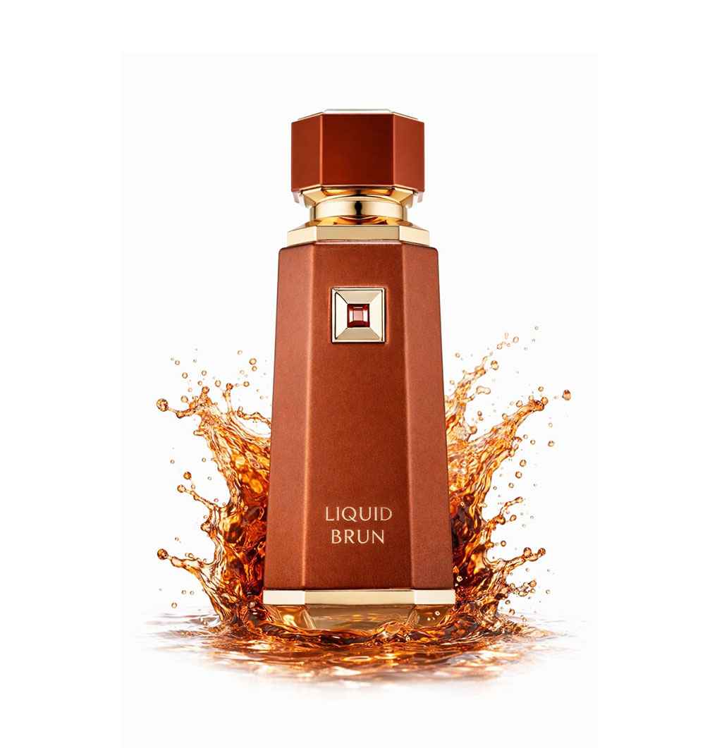 Perfume French Avenue Liquid Brun Eau de Parfum 100 ml para hombre con aroma gourmand avainillado y especiado