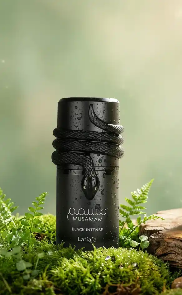 Lattafa Musamam Black Intense perfume unisex intenso