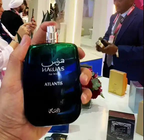 Frasco original Rasasi Hawas Atlantis Eau de Parfum
