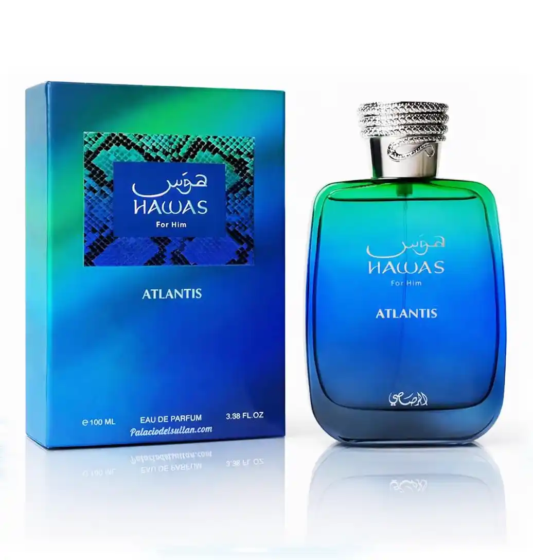 Rasasi Hawas Atlantis fragancia marina salina masculina