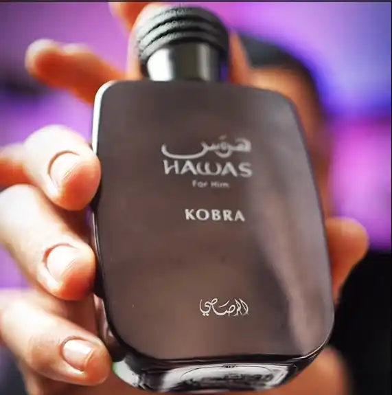 Rasasi Hawas Kobra eau de parfum masculino elegante y moderno
