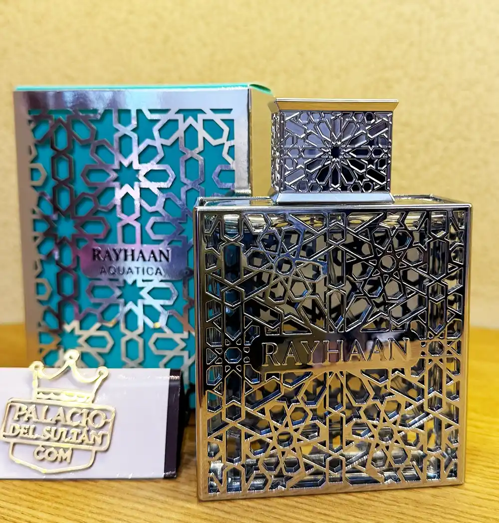 Caja y presentación completa de Rayhaan Aquatica