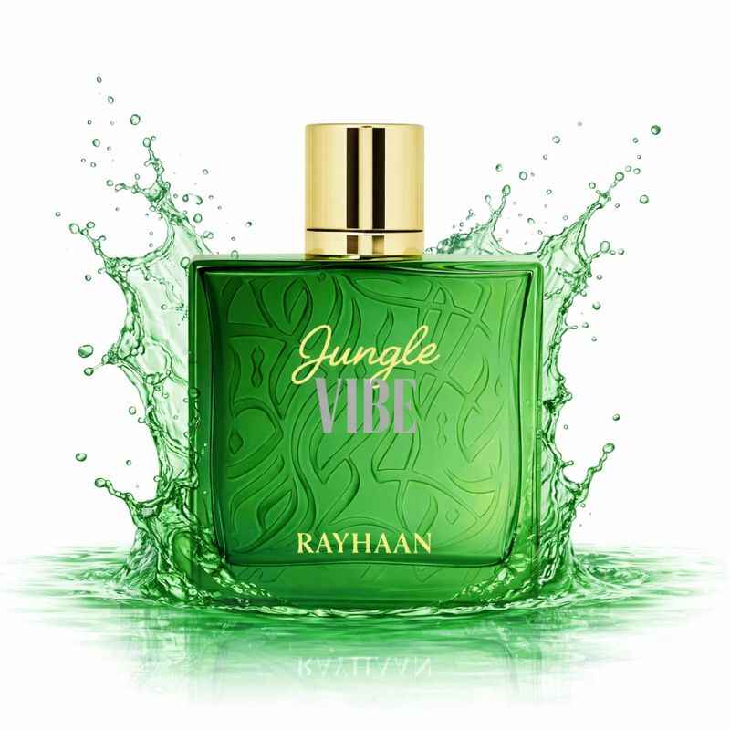 Textura del cristal del frasco Rayhaan Jungle Vibe