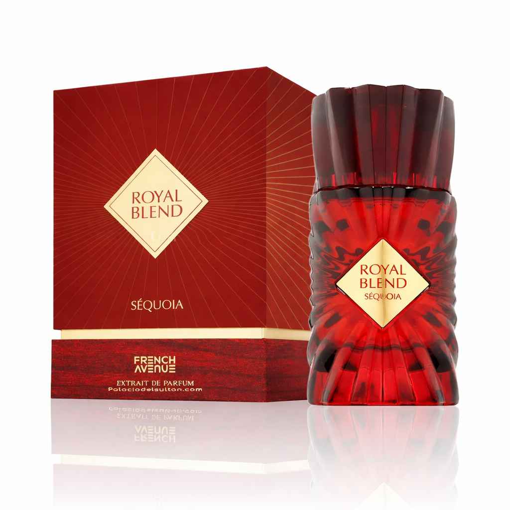 Royal Blend Sequoia French Avenue perfume original con caja y frasco