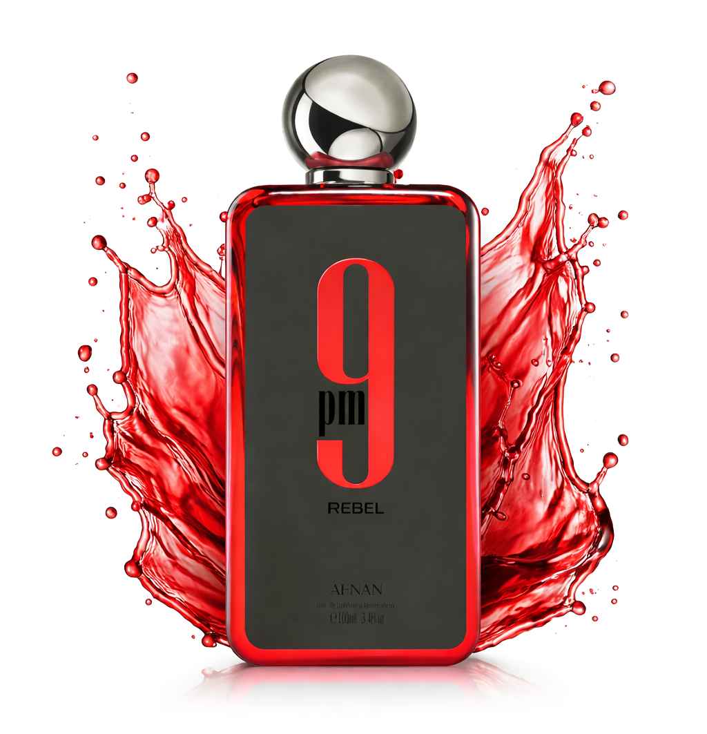 Afnan 9PM Rebel EDP 100 ml Unisex · Perfume Frutal Dulce Amaderado