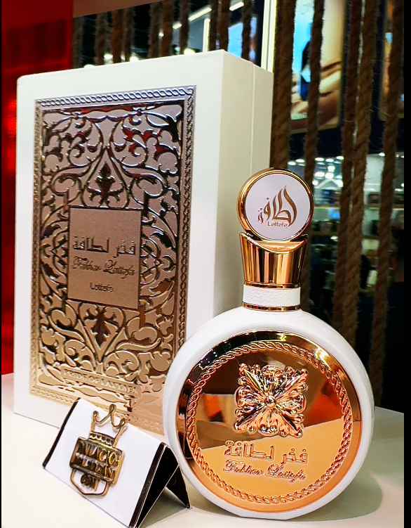 Fakhar Rose Lattafa Eau de Parfum 100 ml (EDP) – Perfume para Mujer Floral Blanco tipo L’Interdit - Imagen 4