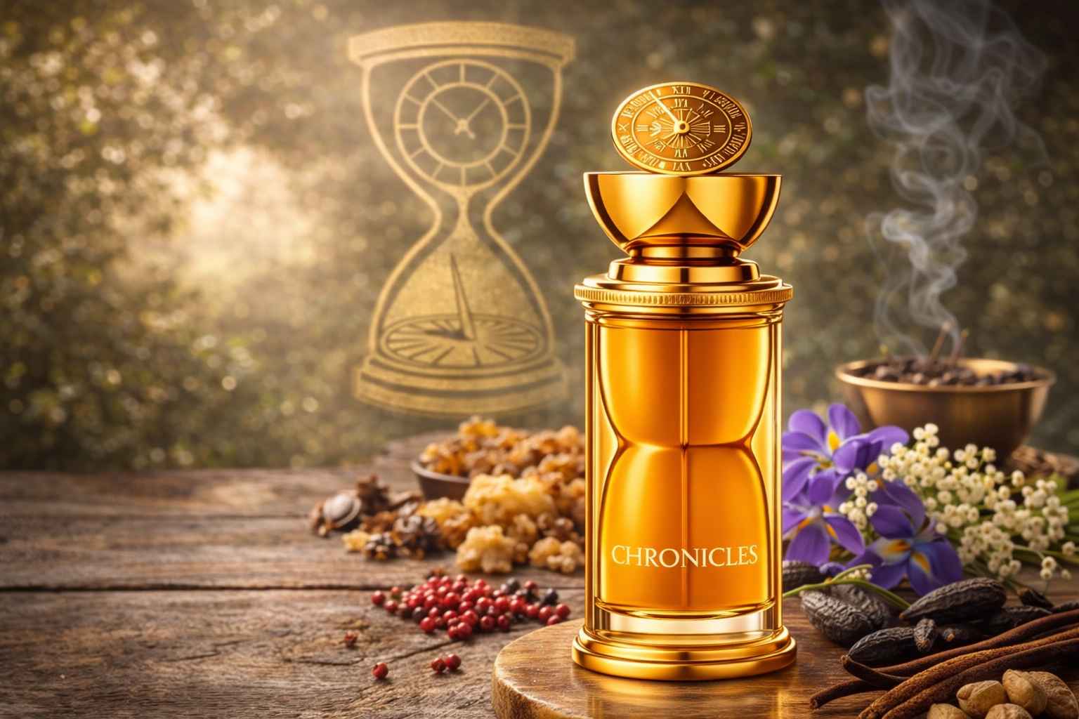 Uso nocturno del perfume Chronicles French Avenue