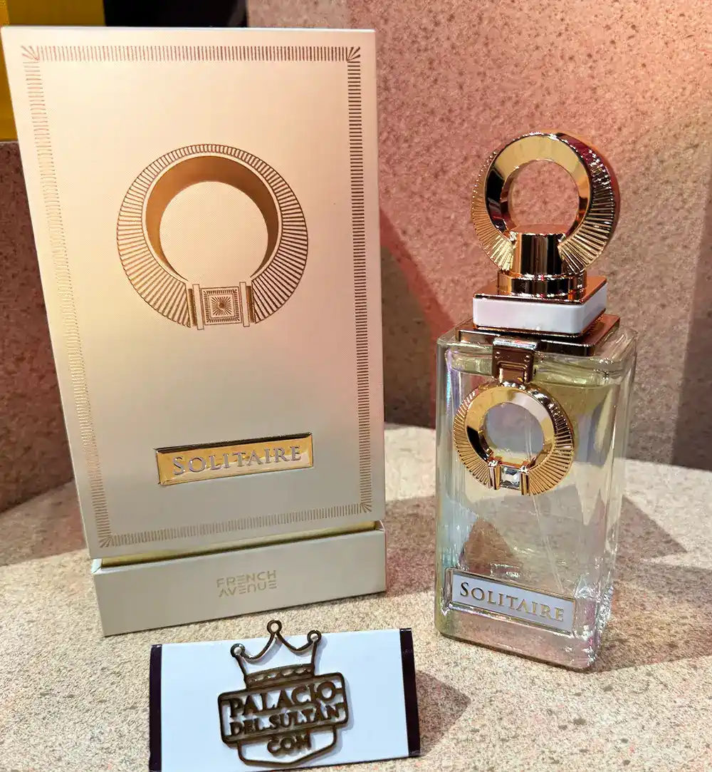 Solitaire French Avenue Eau de Parfum 100 ml Unisex | Perfume Verde Floral con Té Matcha - Imagen 4