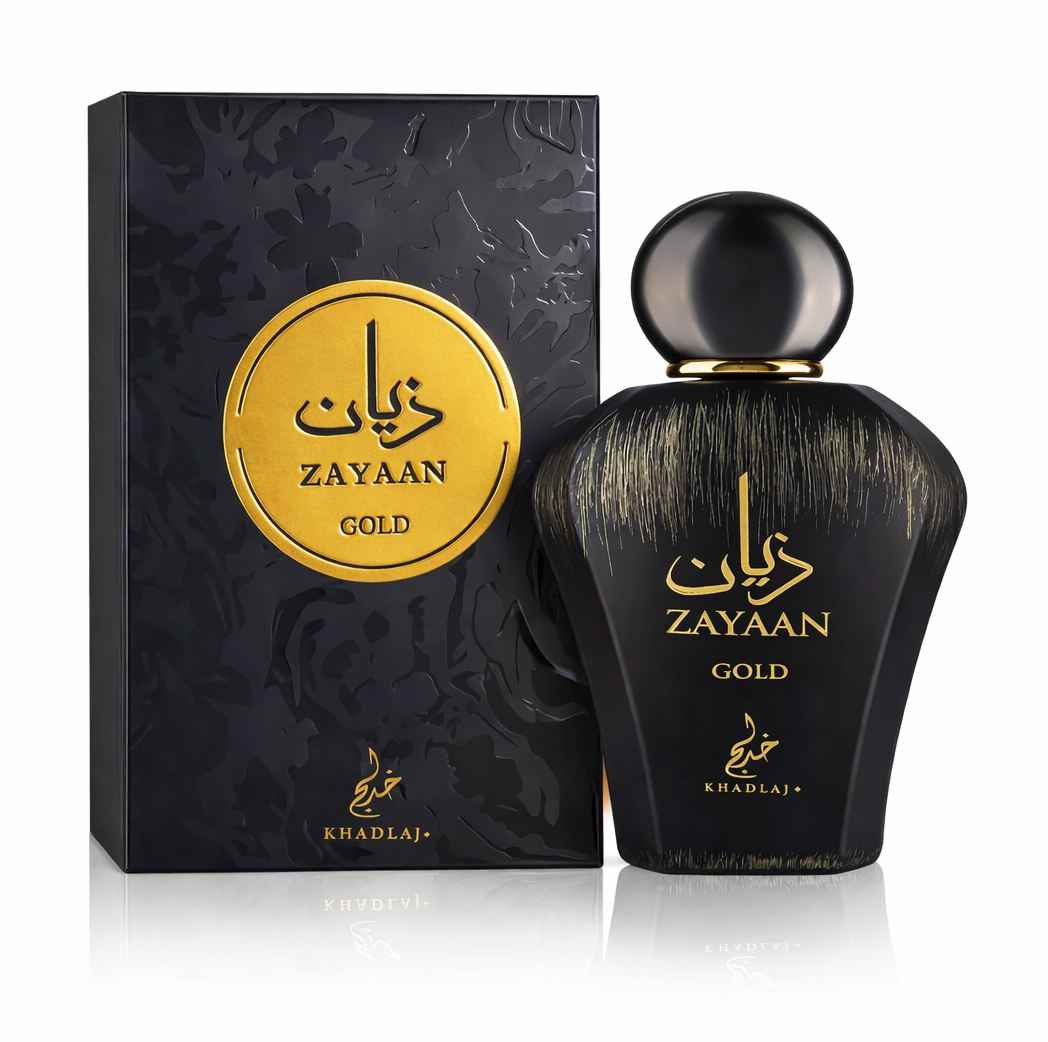 Zayaan Gold Khadlaj perfume para noche