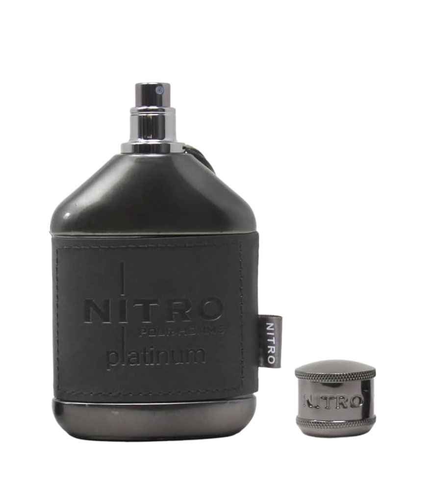 Dumont Nitro Platinum primer plano del tapón metálico y textura del cuerpo frontal