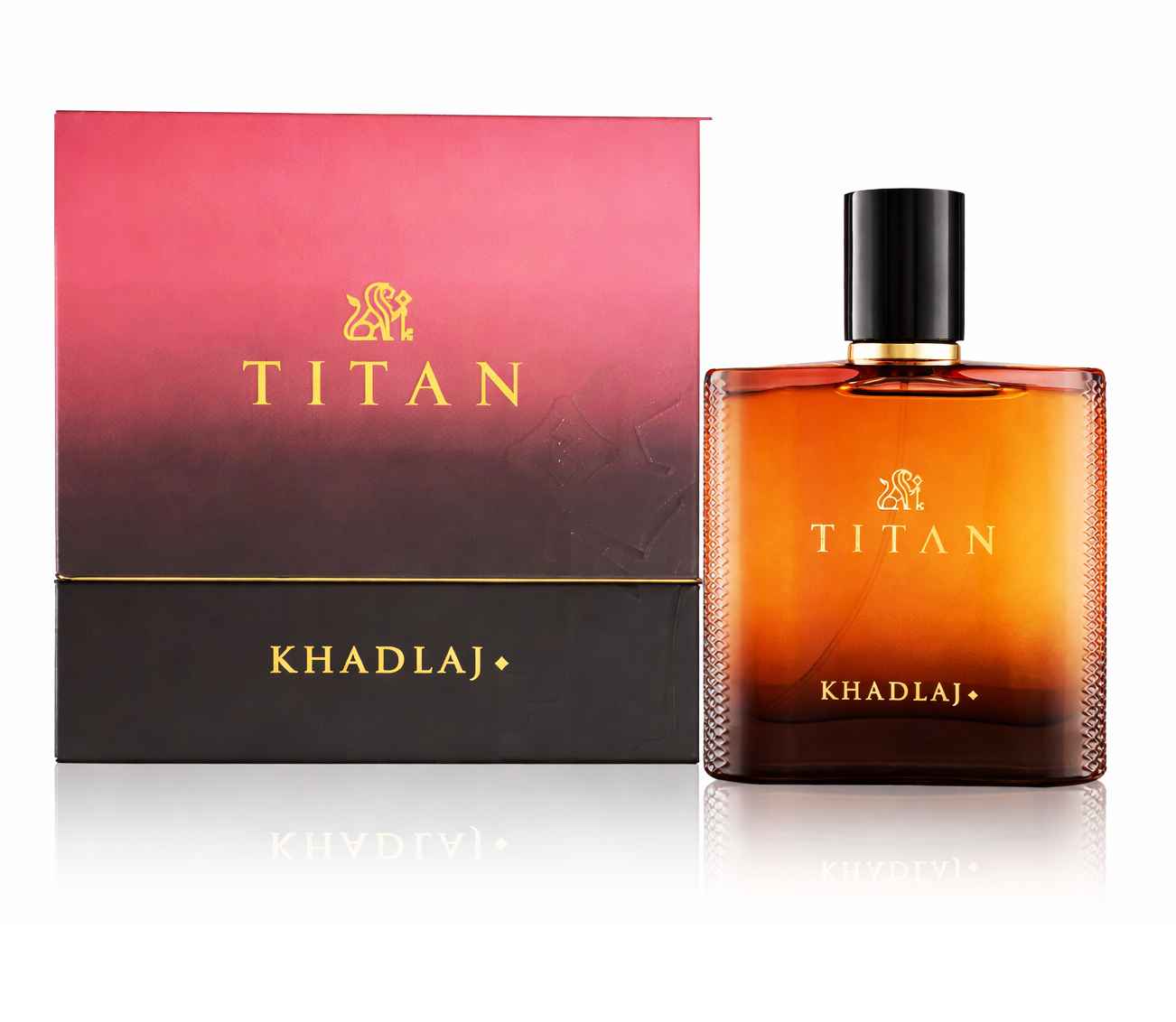 Khadlaj Titan presentación de caja y frasco en imagen limpia tipo catálogo