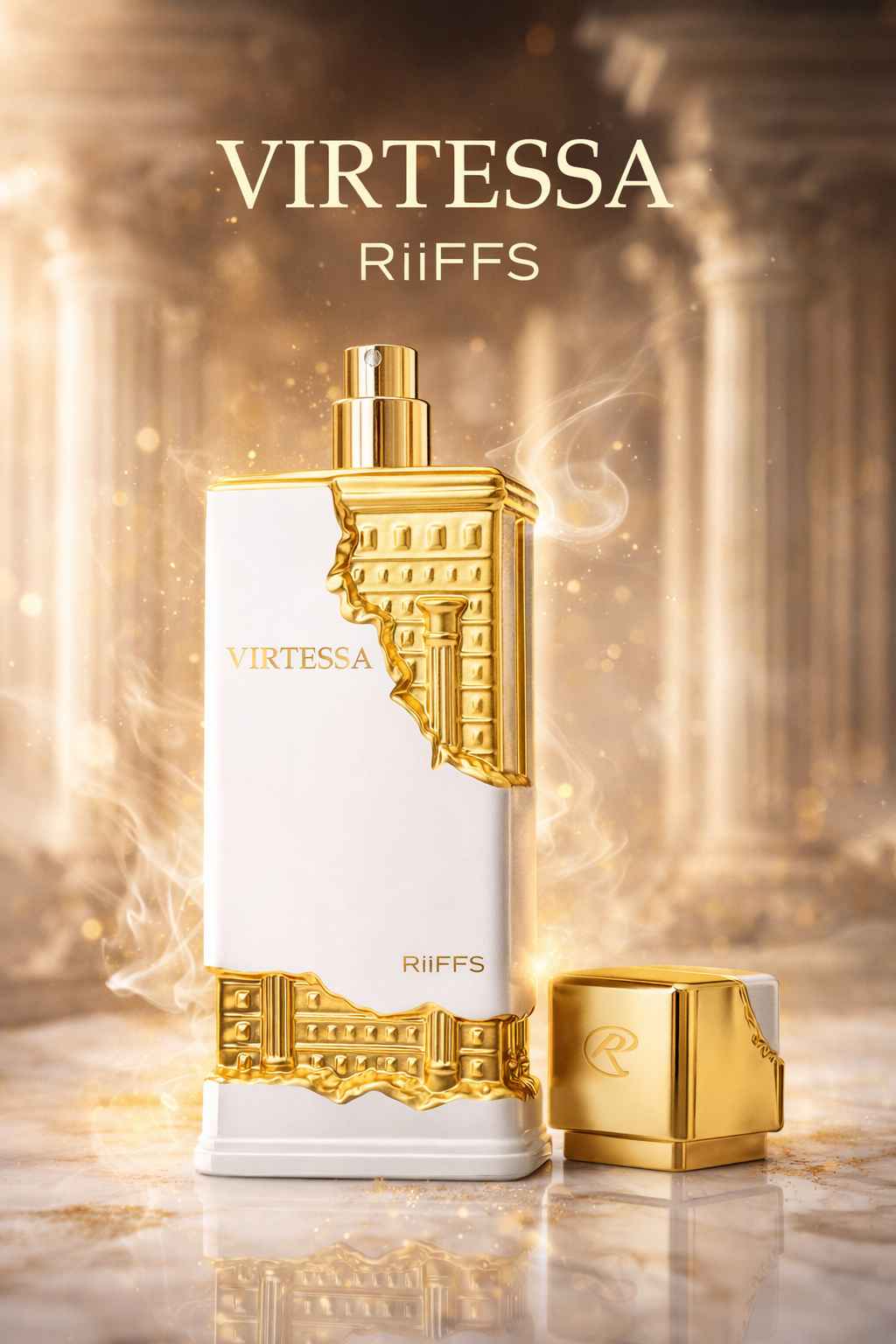 Imagen lifestyle Virtessa Riiffs en ambiente elegante y femenino