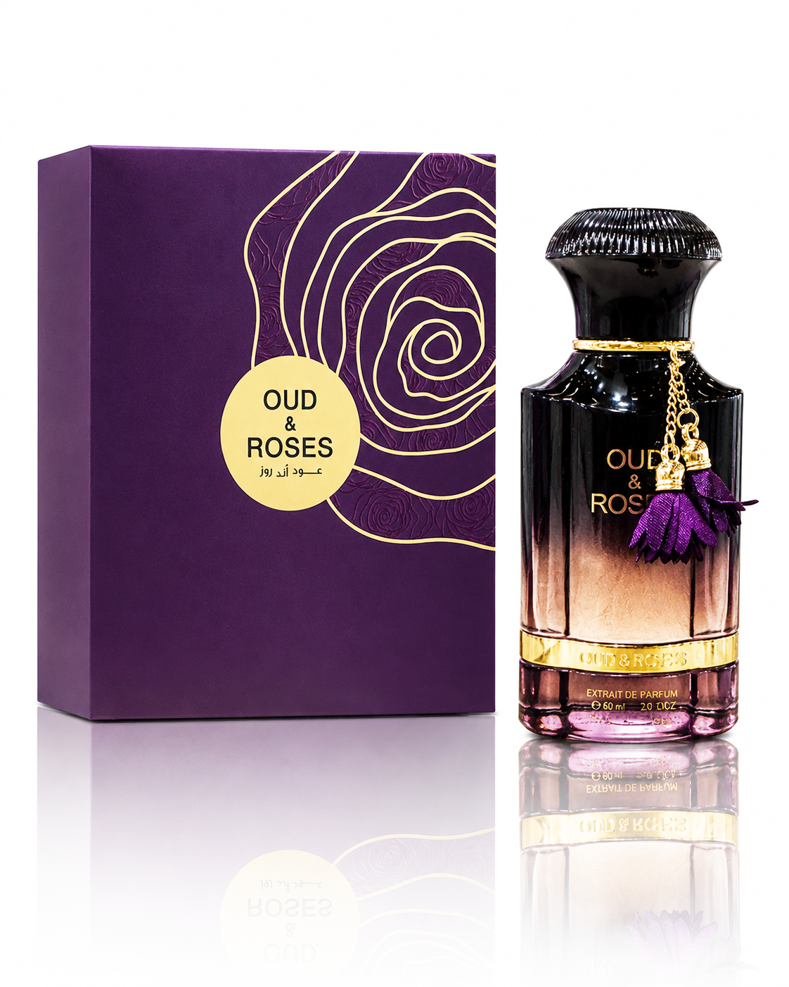 Ahmed Al Maghribi Oud & Roses con fondo amaderado y almizclado