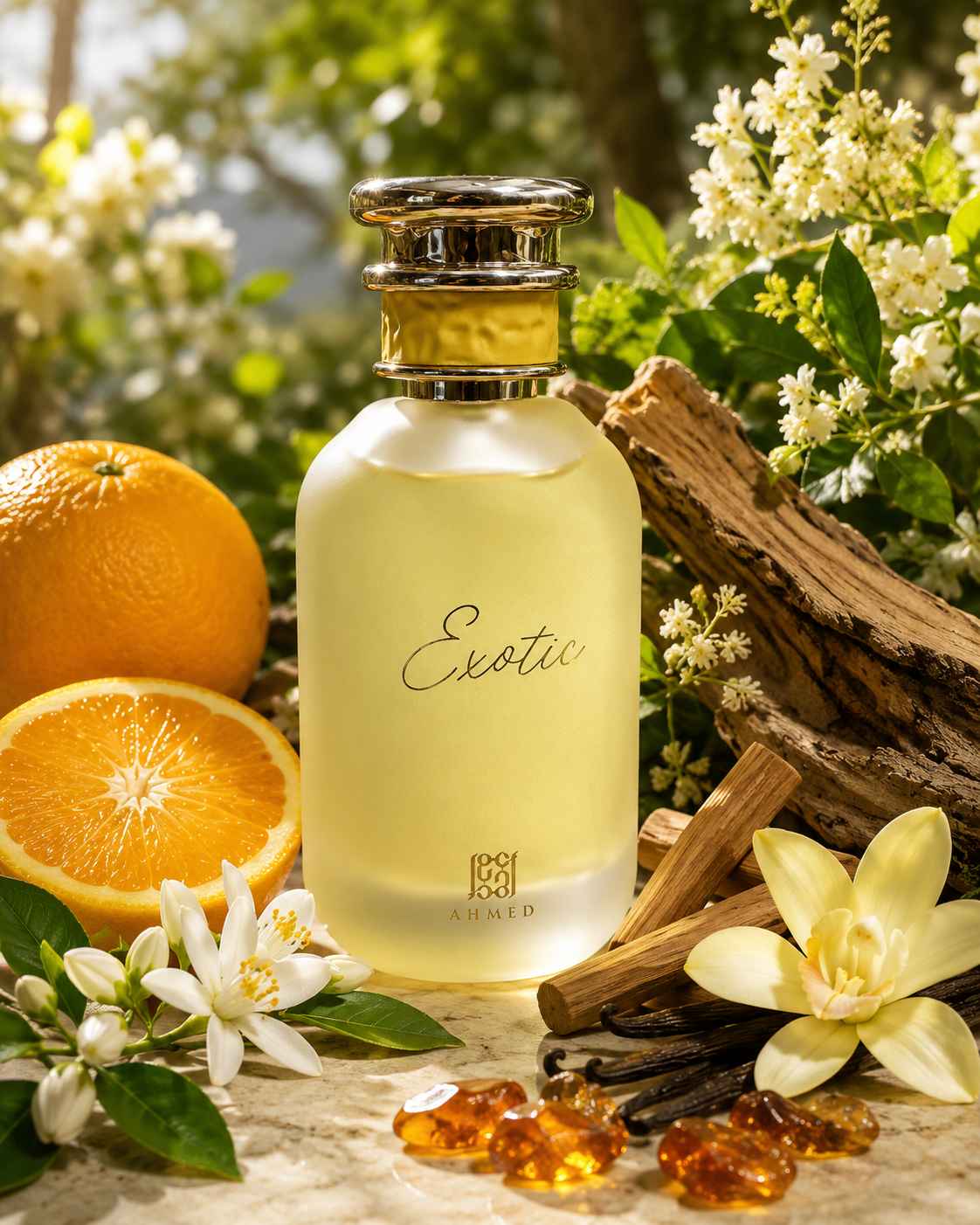 Exotic perfume Ahmed Al Maghribi