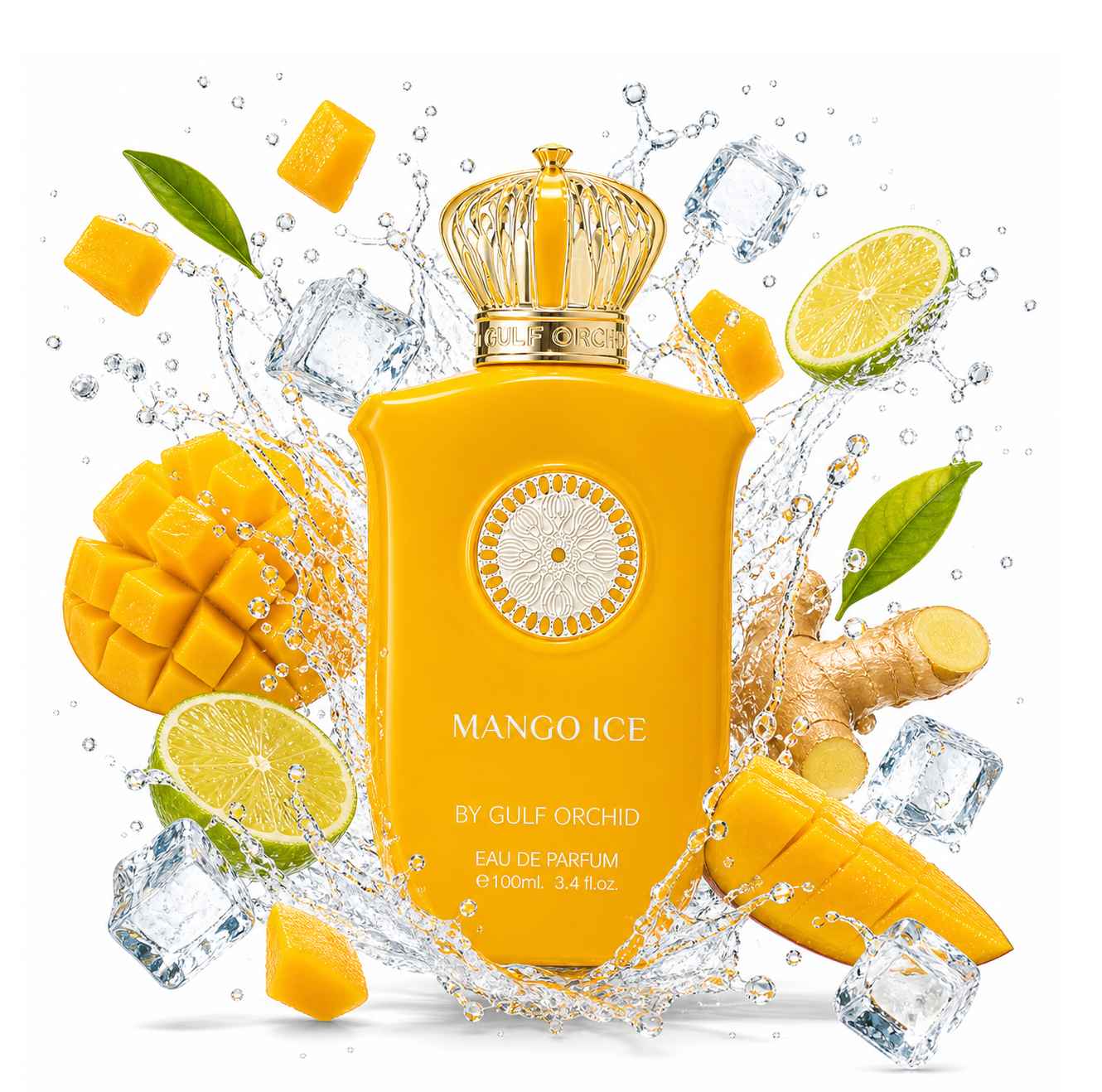 Gulf Orchid Mango Ice splash mango fresco con sensación tropical y fría