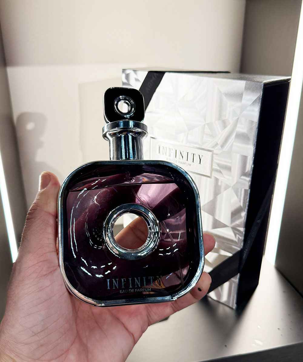 Armaf Infinity Silver perfume masculino elegante de larga duración
