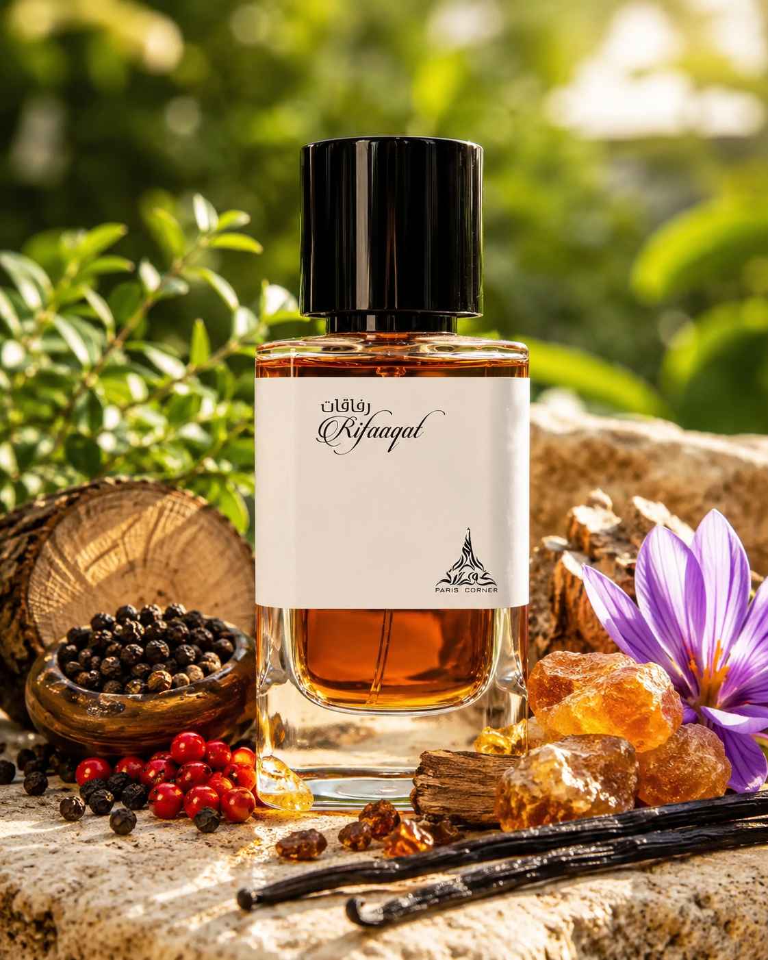 Paris Corner Rifaaqat EDP 85 ml perfume árabe elegante para invierno y noche